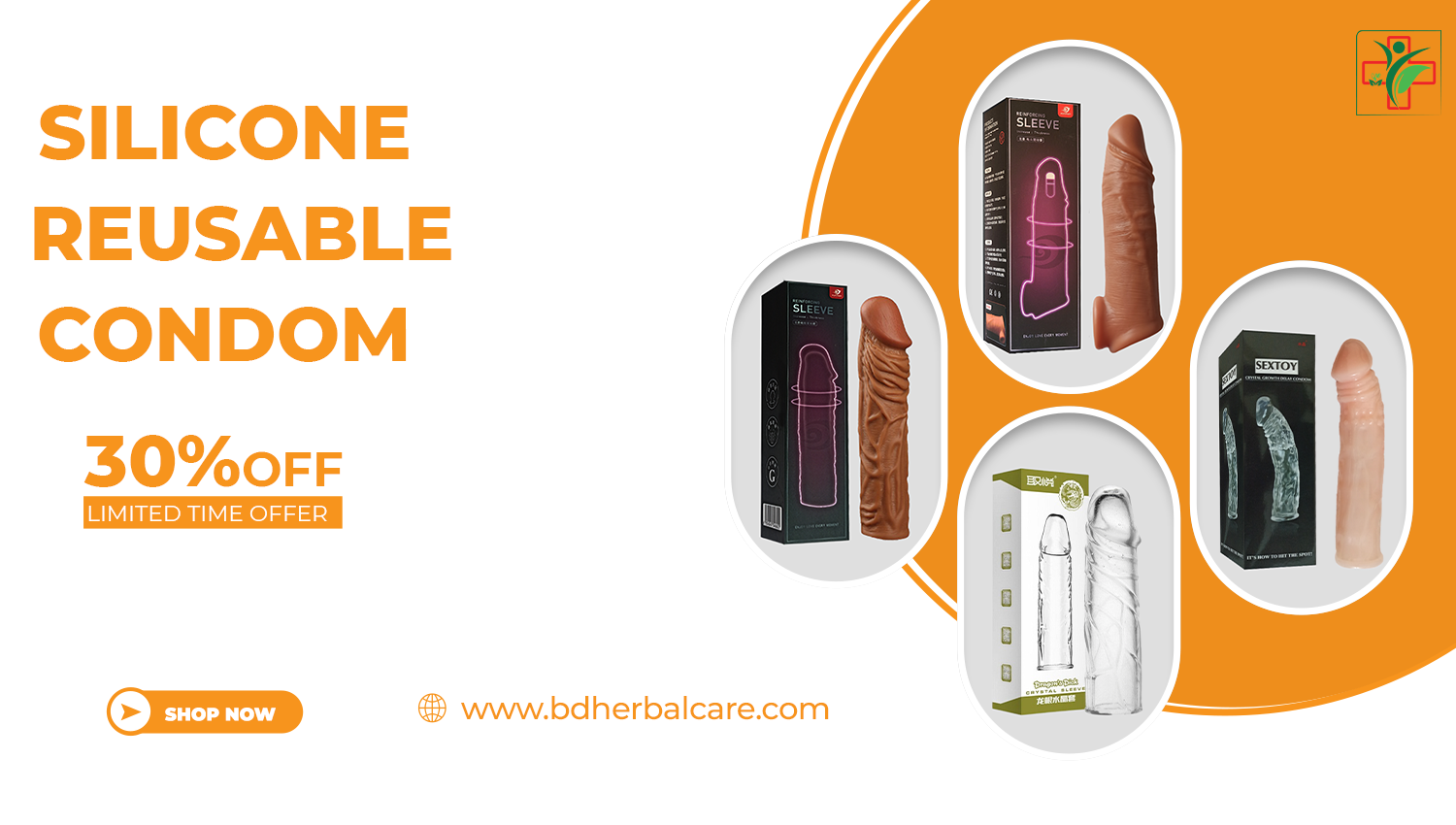 Silicone Reusable Condom